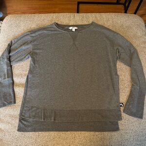 JoyLab Charcoal Crew Neck Top